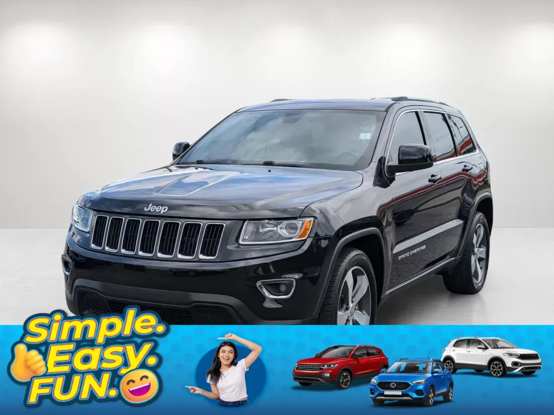 2015 /Black Jeep Grand Cherokee Laredo (1C4RJEAG6FC) with an Regular Unleaded V-6 3.6 L/220 engine, 8-Speed Automatic w/OD transmission, located at 5115 14th Ave., Columbus, GA, 31904, (706) 323-0345, 32.511494, -84.971046 - 2015 Jeep Grand Cherokee Laredo - Photo#0