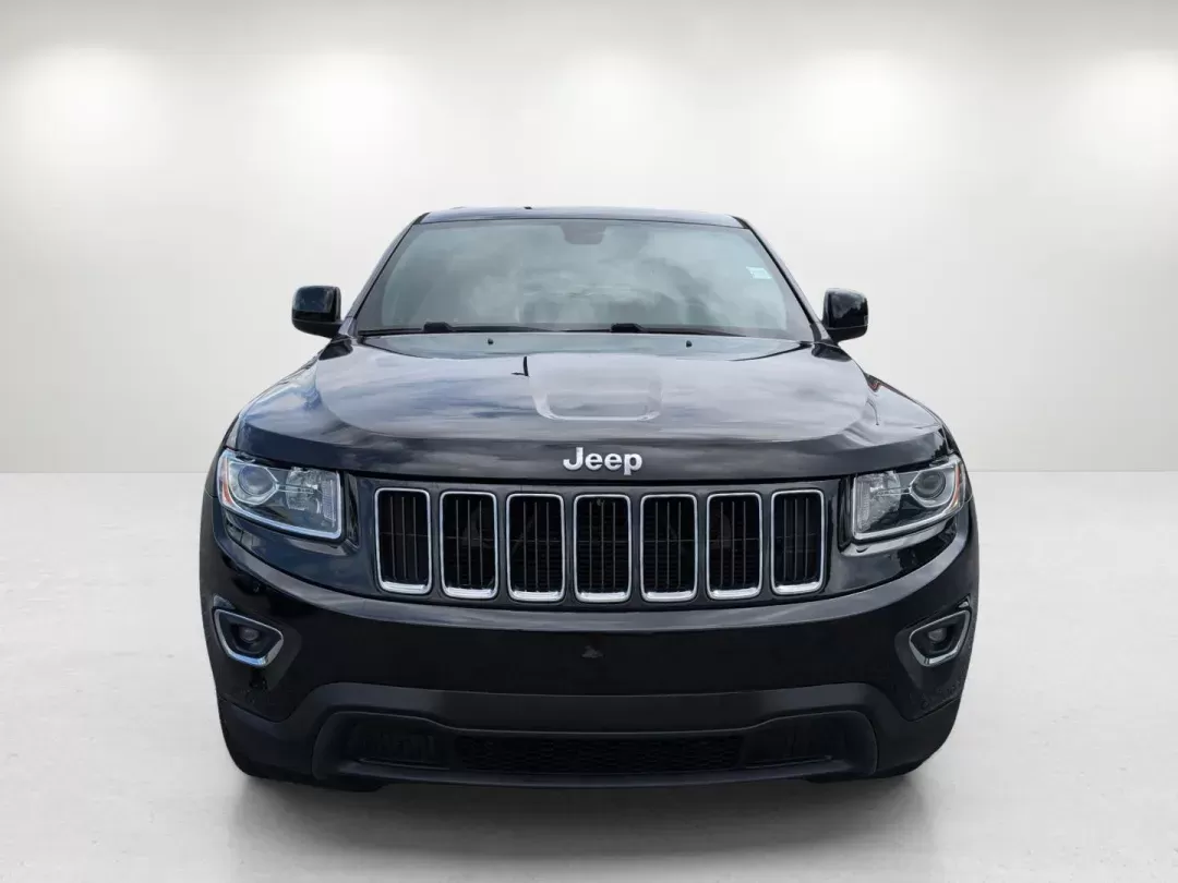 2015 /Black Jeep Grand Cherokee Laredo (1C4RJEAG6FC) with an Regular Unleaded V-6 3.6 L/220 engine, 8-Speed Automatic w/OD transmission, located at 5115 14th Ave., Columbus, GA, 31904, (706) 323-0345, 32.511494, -84.971046 - 2015 Jeep Grand Cherokee Laredo - Photo#1