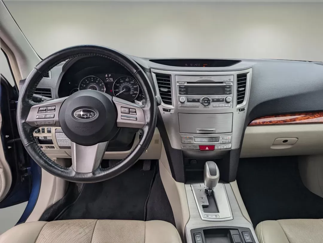 2010 /Ivory Subaru Legacy Limited (4S3BMBJ63A3) with an Gas Flat 4-Cyl 2.5L/150 engine, 1-Speed CVT transmission, located at 3959 U.S. 80 W, Phenix City, AL, 36870, (334) 297-4885, 32.469296, -85.135185 - 2010 Subaru Legacy Limited - Photo#12