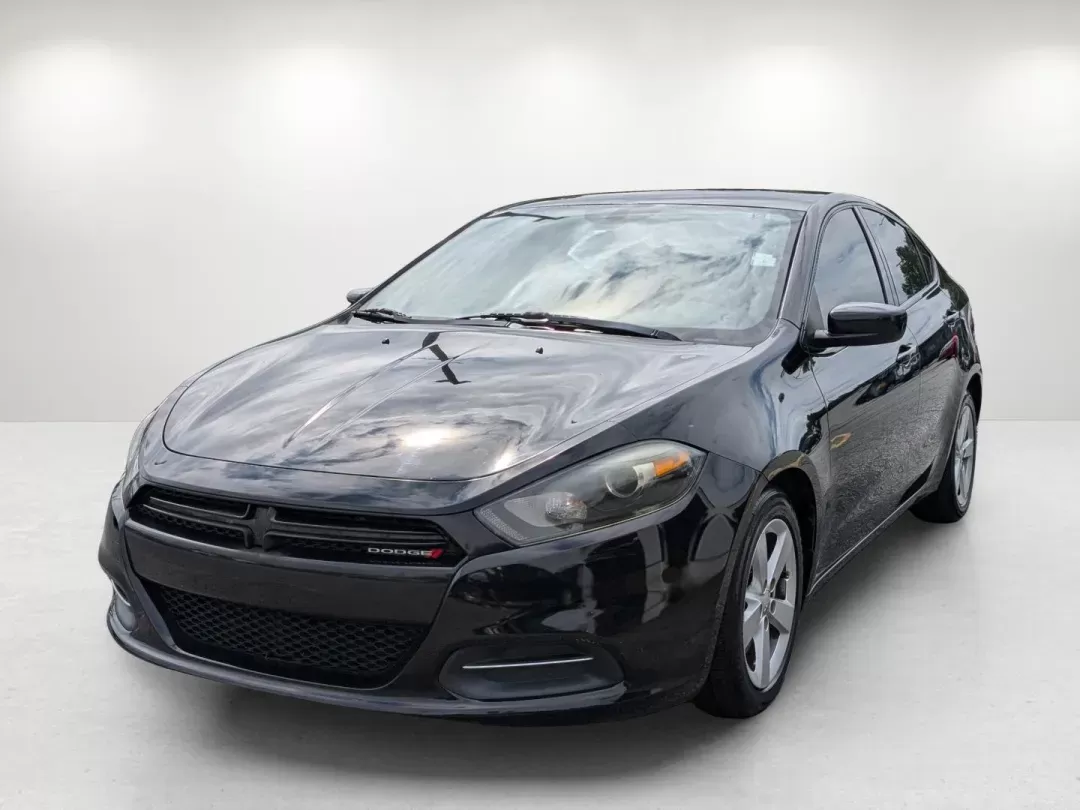 2015 /Black Dodge Dart SXT (1C3CDFBB3FD) with an Regular Unleaded I-4 2.4 L/144 engine, 6-Speed Automatic w/OD transmission, located at 3959 U.S. 80 W, Phenix City, AL, 36870, (334) 297-4885, 32.469296, -85.135185 - 2015 Dodge Dart SXT - Photo#1