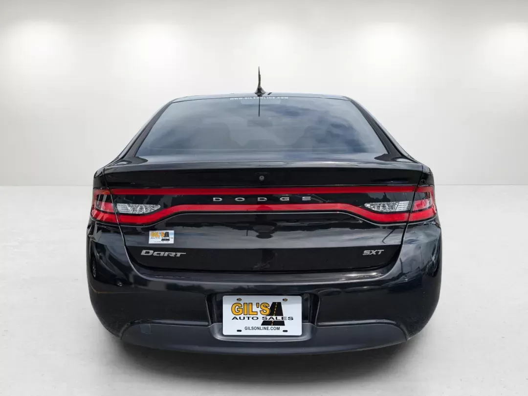 2015 /Black Dodge Dart SXT (1C3CDFBB3FD) with an Regular Unleaded I-4 2.4 L/144 engine, 6-Speed Automatic w/OD transmission, located at 3959 U.S. 80 W, Phenix City, AL, 36870, (334) 297-4885, 32.469296, -85.135185 - 2015 Dodge Dart SXT - Photo#6