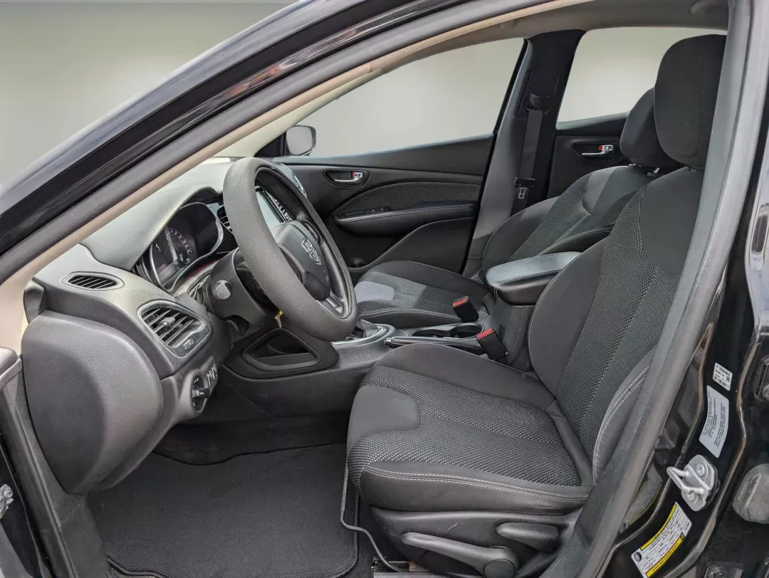 2015 /Black Dodge Dart SXT (1C3CDFBB3FD) with an Regular Unleaded I-4 2.4 L/144 engine, 6-Speed Automatic w/OD transmission, located at 3959 U.S. 80 W, Phenix City, AL, 36870, (334) 297-4885, 32.469296, -85.135185 - 2015 Dodge Dart SXT - Photo#9