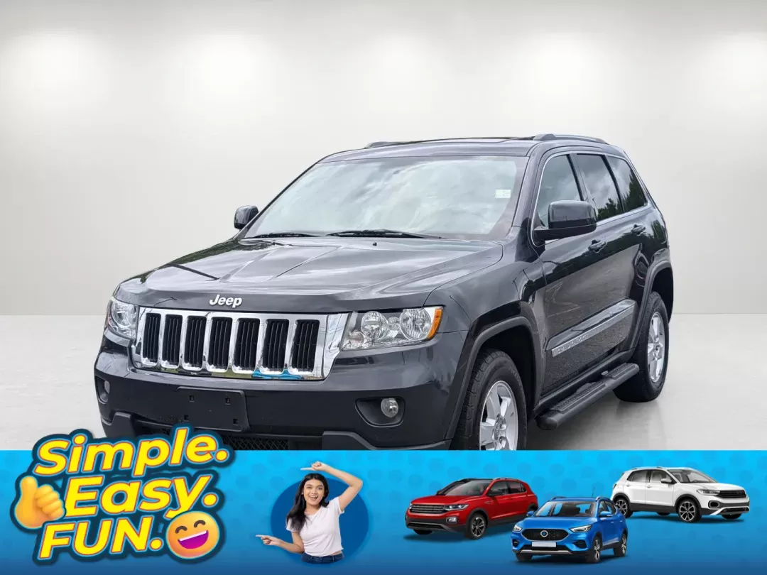 2013 /Black Jeep Grand Cherokee Laredo (1C4RJFAG6DC) with an Gas/Ethanol V6 3.6L/220 engine, 5-Speed Automatic transmission, located at 3959 U.S. 80 W, Phenix City, AL, 36870, (334) 297-4885, 32.469296, -85.135185 - 2013 Jeep Grand Cherokee Laredo - Photo#0