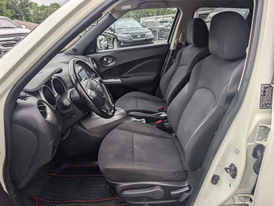2012 /Black Nissan JUKE SV (JN8AF5MRXCT) with an Gas Turbocharged I4 1.6L/ engine, 1-Speed CVT transmission, located at 3959 U.S. 80 W, Phenix City, AL, 36870, (334) 297-4885, 32.469296, -85.135185 - 2012 Nissan JUKE SV - Photo#9