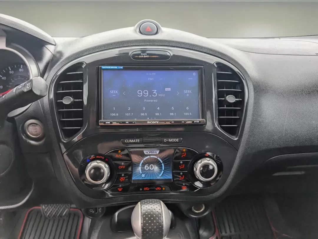 2012 /Black Nissan JUKE SV (JN8AF5MRXCT) with an Gas Turbocharged I4 1.6L/ engine, 1-Speed CVT transmission, located at 3959 U.S. 80 W, Phenix City, AL, 36870, (334) 297-4885, 32.469296, -85.135185 - 2012 Nissan JUKE SV - Photo#15