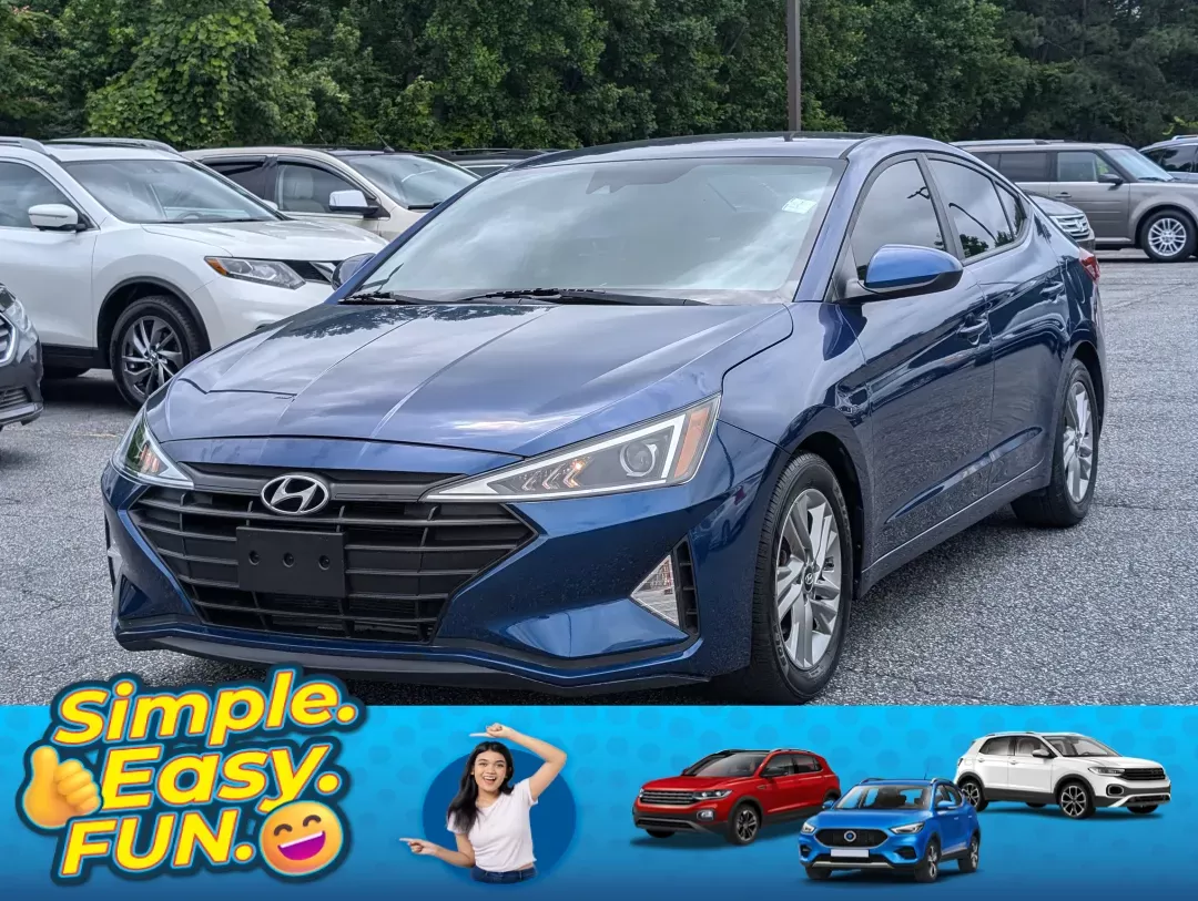 2019 /Gray Hyundai Elantra SEL (5NPD84LF6KH) with an Regular Unleaded I-4 2.0 L/122 engine, 6-Speed Automatic w/OD transmission, located at 3959 U.S. 80 W, Phenix City, AL, 36870, (334) 297-4885, 32.469296, -85.135185 - 2019 Hyundai Elantra SEL - Photo#0