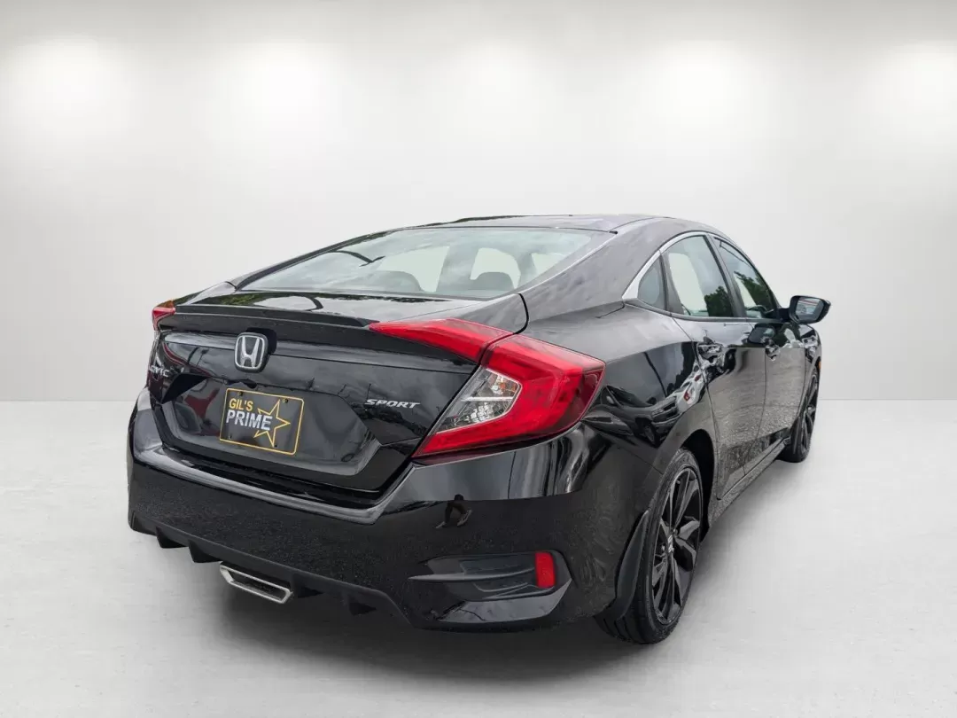 2020 Honda Civic Sedan Sport (2HGFC2F86LH) with an Regular Unleaded I-4 2.0 L/122 engine, 1-Speed CVT w/OD transmission, located at 3959 U.S. 80 W, Phenix City, AL, 36870, (334) 297-4885, 32.469296, -85.135185 - 2020 Honda Civic Sedan Sport - Photo#4