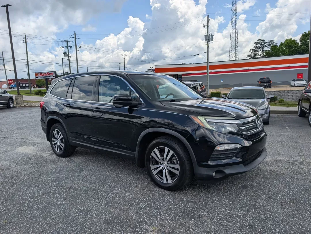 2016 Honda Pilot EX (5FNYF5H34GB) with an Regular Unleaded V-6 3.5 L/212 engine, 6-Speed Automatic w/OD transmission, located at 3959 U.S. 80 W, Phenix City, AL, 36870, (334) 297-4885, 32.469296, -85.135185 - 2016 Honda Pilot EX - Photo#2