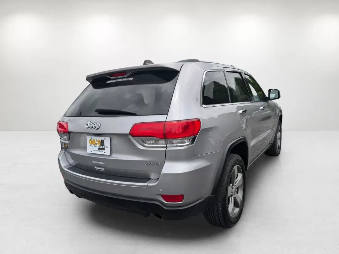 2014 /Black/Lt Frost Beige Jeep Grand Cherokee Limited (1C4RJEBG4EC) with an Regular Unleaded V-6 3.6 L/220 engine, 8-Speed Automatic w/OD transmission, located at 804 22nd Ave, Phenix City, AL, 36870, (334) 297-1860, 32.484749, -85.024475 - 2014 Jeep Grand Cherokee Limited - Photo#4