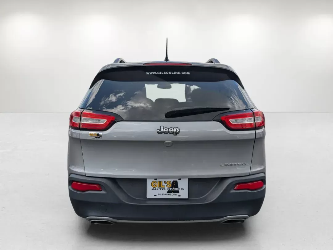 2015 /Black Jeep Cherokee Limited (1C4PJLDS8FW) with an Regular Unleaded V-6 3.2 L/198 engine, 9-Speed Automatic w/OD transmission, located at 3959 U.S. 80 W, Phenix City, AL, 36870, (334) 297-4885, 32.469296, -85.135185 - 2015 Jeep Cherokee Limited - Photo#5