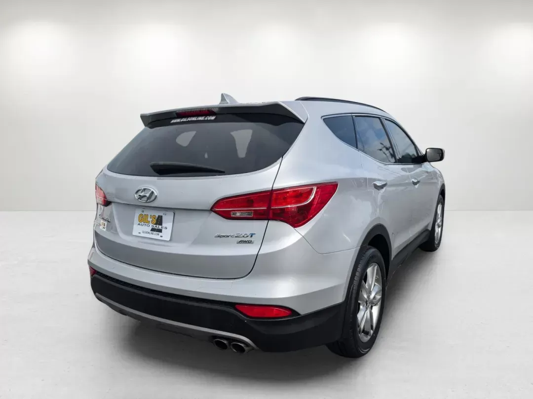 2013 /Black Hyundai Santa Fe 2.0T Sport (5XYZUDLA0DG) with an Turbocharged Gas I4 2.0L/122 engine, 6-Speed Automatic w/Manual Shift transmission, located at 521 Old Farm Lane Rd, Prattville, AL, 36066, (334) 325-1505, 32.482460, -86.416367 - 2013 Hyundai Santa Fe 2.0T Sport - Photo#4
