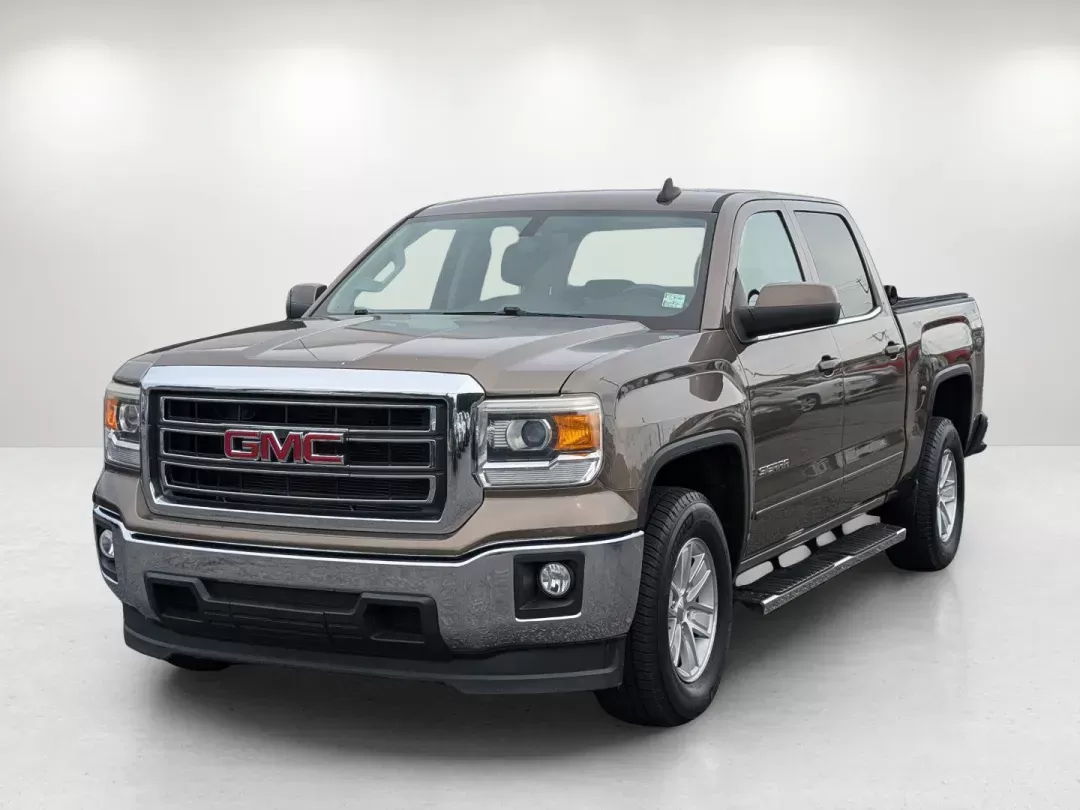 2015 /Cocoa/Dune GMC Sierra 1500 SLE (3GTP1UEC4FG) with an Gas V8 5.3L/325 engine, 6-Speed Automatic transmission, located at 3959 U.S. 80 W, Phenix City, AL, 36870, (334) 297-4885, 32.469296, -85.135185 - 2015 GMC Sierra 1500 SLE - Photo#1