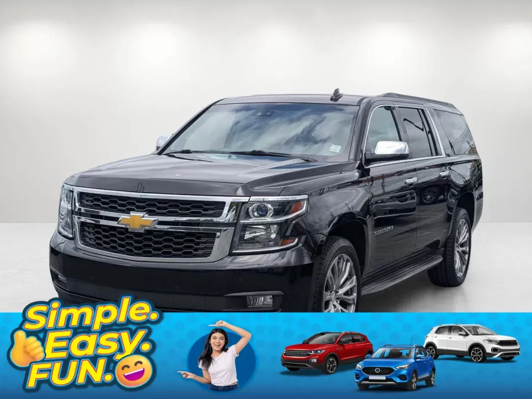 2015 /Jet Black Chevrolet Suburban LT (1GNSKJKC5FR) with an Gas/Ethanol V8 5.3L/ engine, 6-Speed Automatic transmission, located at 3959 U.S. 80 W, Phenix City, AL, 36870, (334) 297-4885, 32.469296, -85.135185 - 2015 Chevrolet Suburban LT - Photo#0