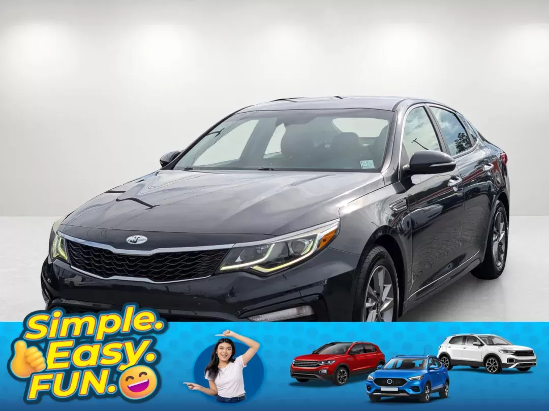 2019 /Black Kia Optima LX (5XXGT4L35KG) with an Regular Unleaded I-4 2.4 L/144 engine, 6-Speed Automatic w/OD transmission, located at 3959 U.S. 80 W, Phenix City, AL, 36870, (334) 297-4885, 32.469296, -85.135185 - 2019 Kia Optima LX - Photo#0
