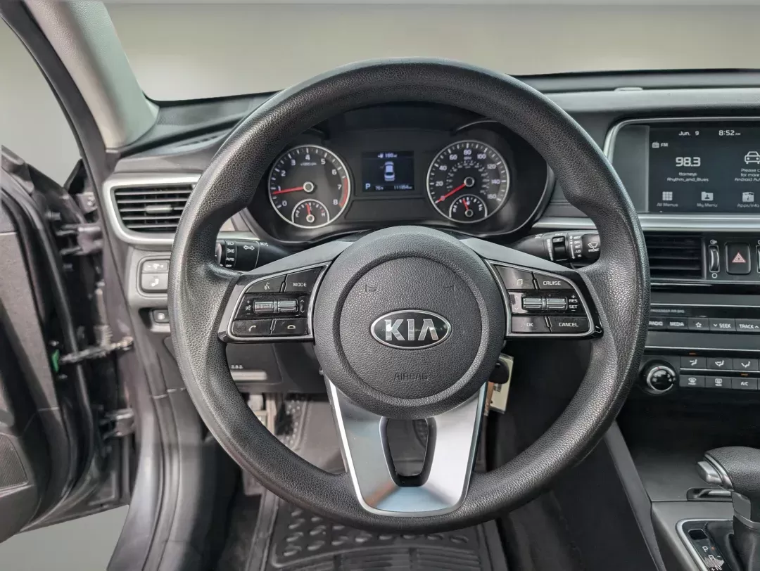 2019 /Black Kia Optima LX (5XXGT4L35KG) with an Regular Unleaded I-4 2.4 L/144 engine, 6-Speed Automatic w/OD transmission, located at 3959 U.S. 80 W, Phenix City, AL, 36870, (334) 297-4885, 32.469296, -85.135185 - 2019 Kia Optima LX - Photo#15