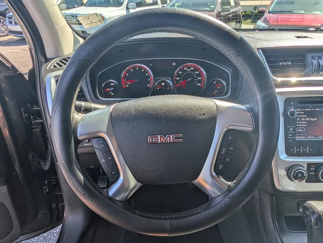 2015 /Ebony GMC Acadia SLE (1GKKRPKD9FJ) with an Gas V6 3.6L/220 engine, 6-Speed Automatic transmission, located at 3959 U.S. 80 W, Phenix City, AL, 36870, (334) 297-4885, 32.469296, -85.135185 - 2015 GMC Acadia SLE - Photo#15