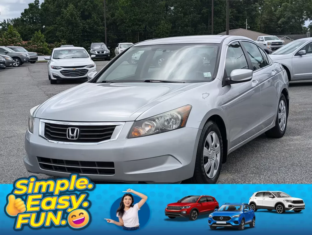 2010 Honda Accord Sdn LX (1HGCP2F35AA) with an Gas I4 2.4L/144 engine, 5-Speed Automatic transmission, located at 3959 U.S. 80 W, Phenix City, AL, 36870, (334) 297-4885, 32.469296, -85.135185 - 2010 Honda Accord Sdn LX - Photo#0