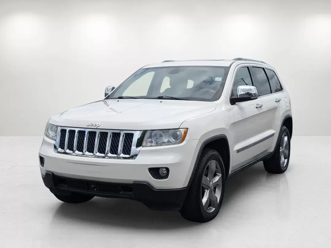 2011 /Dark Frost Beige/Light Frost Beige Interior Jeep Grand Cherokee Overland (1J4RR6GT9BC) with an Gas V8 5.7L/345 engine, 5-Speed Automatic transmission, located at 3959 U.S. 80 W, Phenix City, AL, 36870, (334) 297-4885, 32.469296, -85.135185 - 2011 Jeep Grand Cherokee Overland - Photo#1
