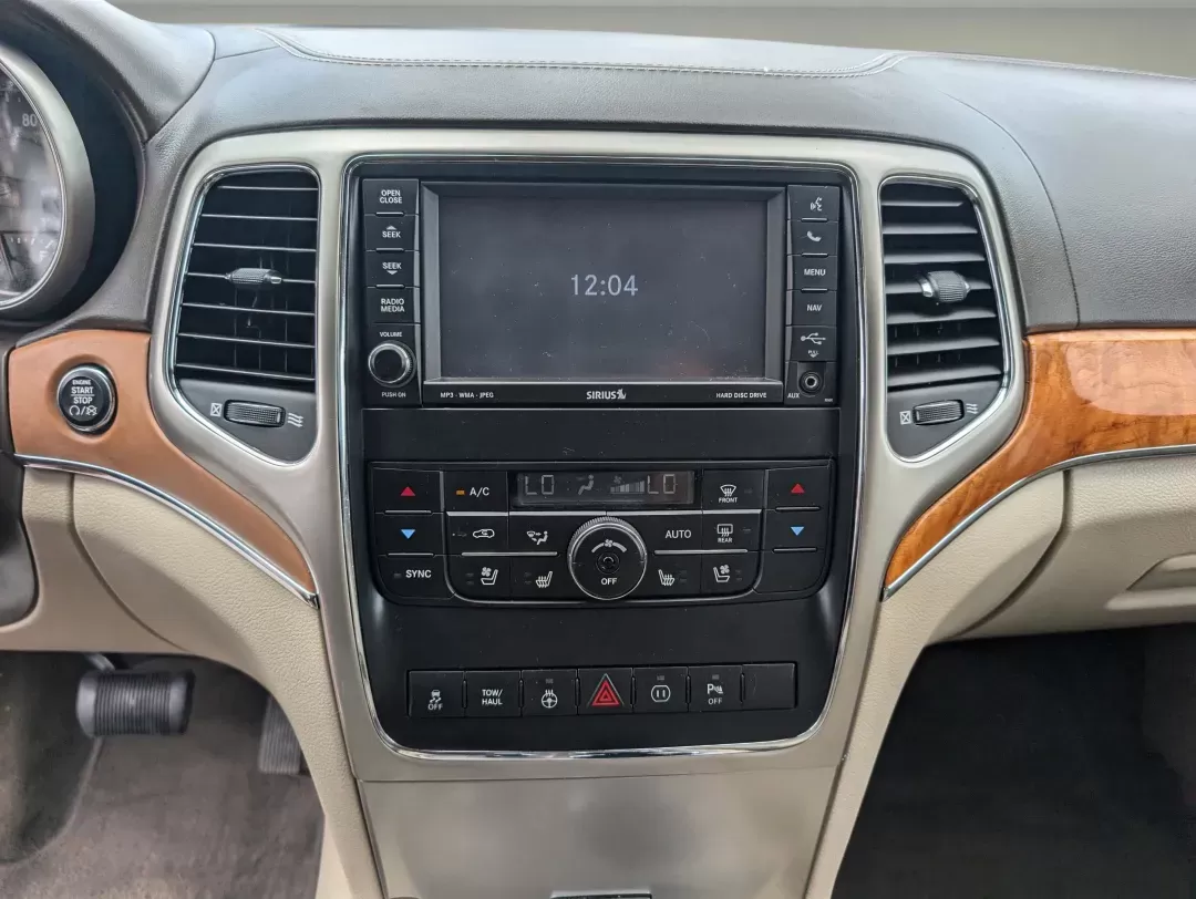2011 /Dark Frost Beige/Light Frost Beige Interior Jeep Grand Cherokee Overland (1J4RR6GT9BC) with an Gas V8 5.7L/345 engine, 5-Speed Automatic transmission, located at 3959 U.S. 80 W, Phenix City, AL, 36870, (334) 297-4885, 32.469296, -85.135185 - 2011 Jeep Grand Cherokee Overland - Photo#14