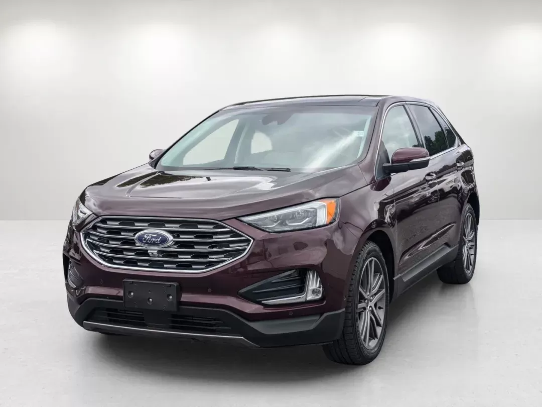 2019 Ford Edge Titanium (2FMPK3K99KB) with an Intercooled Turbo Premium Unleaded I-4 2.0 L/122 engine, 8-Speed Automatic w/OD transmission, located at 3959 U.S. 80 W, Phenix City, AL, 36870, (334) 297-4885, 32.469296, -85.135185 - 2019 Ford Edge Titanium - Photo#1
