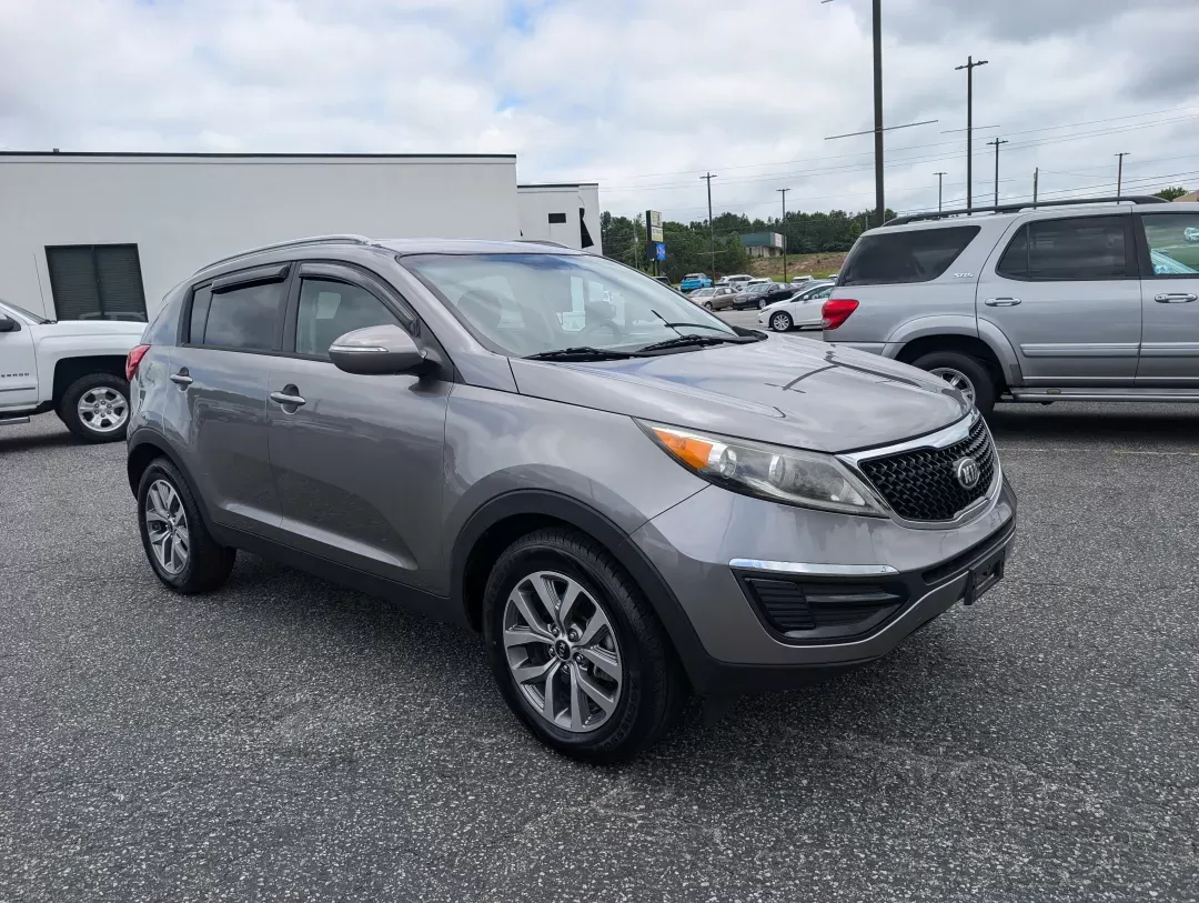 2014 /Black Kia Sportage LX (KNDPB3AC9E7) with an Regular Unleaded I-4 2.4 L/144 engine, 6-Speed Automatic w/OD transmission, located at 3959 U.S. 80 W, Phenix City, AL, 36870, (334) 297-4885, 32.469296, -85.135185 - 2014 Kia Sportage LX - Photo#2