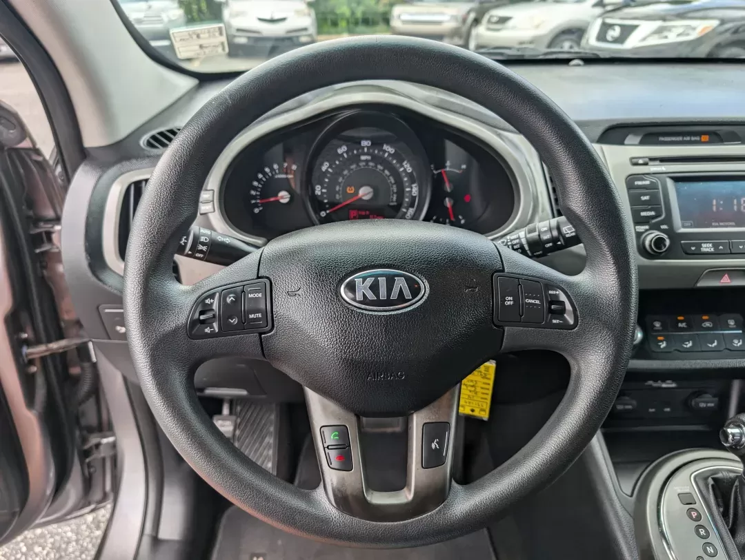 2014 /Black Kia Sportage LX (KNDPB3AC9E7) with an Regular Unleaded I-4 2.4 L/144 engine, 6-Speed Automatic w/OD transmission, located at 3959 U.S. 80 W, Phenix City, AL, 36870, (334) 297-4885, 32.469296, -85.135185 - 2014 Kia Sportage LX - Photo#17