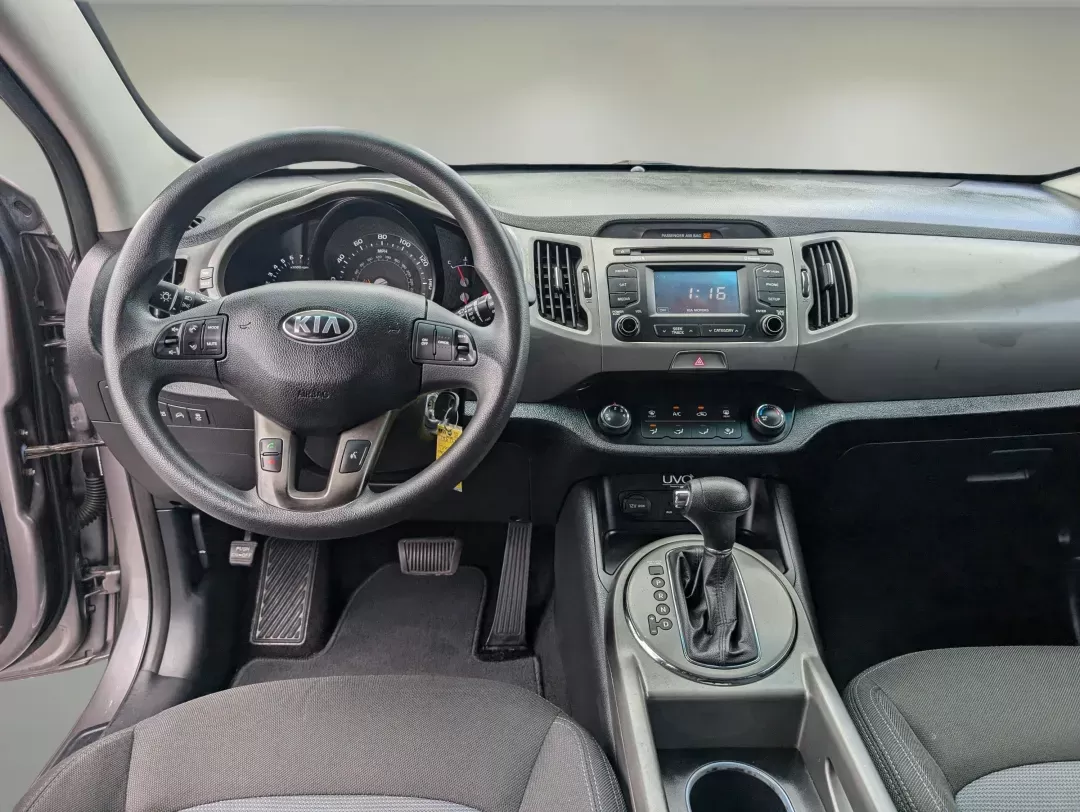 2014 /Black Kia Sportage LX (KNDPB3AC9E7) with an Regular Unleaded I-4 2.4 L/144 engine, 6-Speed Automatic w/OD transmission, located at 3959 U.S. 80 W, Phenix City, AL, 36870, (334) 297-4885, 32.469296, -85.135185 - 2014 Kia Sportage LX - Photo#13