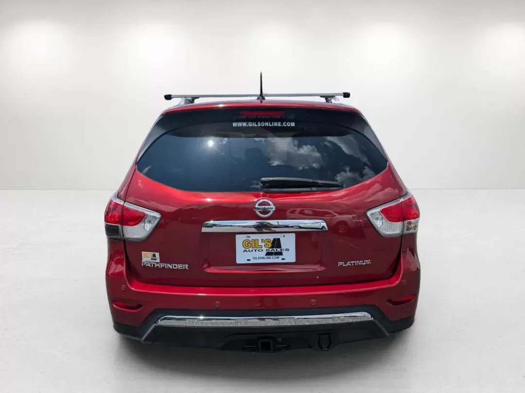 2014 /Almond Nissan Pathfinder Platinum (5N1AR2MN6EC) with an Regular Unleaded V-6 3.5 L/213 engine, 1-Speed CVT w/OD transmission, located at 804 22nd Ave, Phenix City, AL, 36870, (334) 297-1860, 32.484749, -85.024475 - 2014 Nissan Pathfinder Platinum - Photo#5
