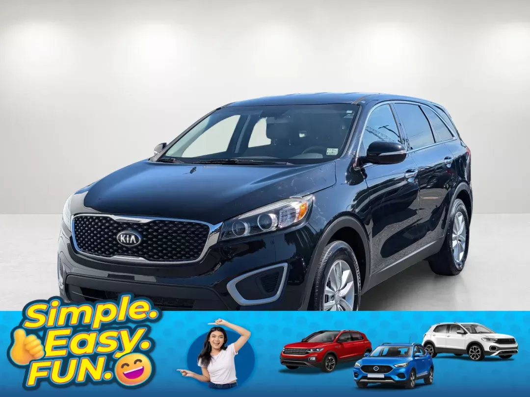 2018 /Satin Black Kia Sorento L (5XYPG4A38JG) with an Regular Unleaded I-4 2.4 L/144 engine, 6-Speed Automatic w/OD transmission, located at 3959 U.S. 80 W, Phenix City, AL, 36870, (334) 297-4885, 32.469296, -85.135185 - 2018 Kia Sorento L - Photo#0