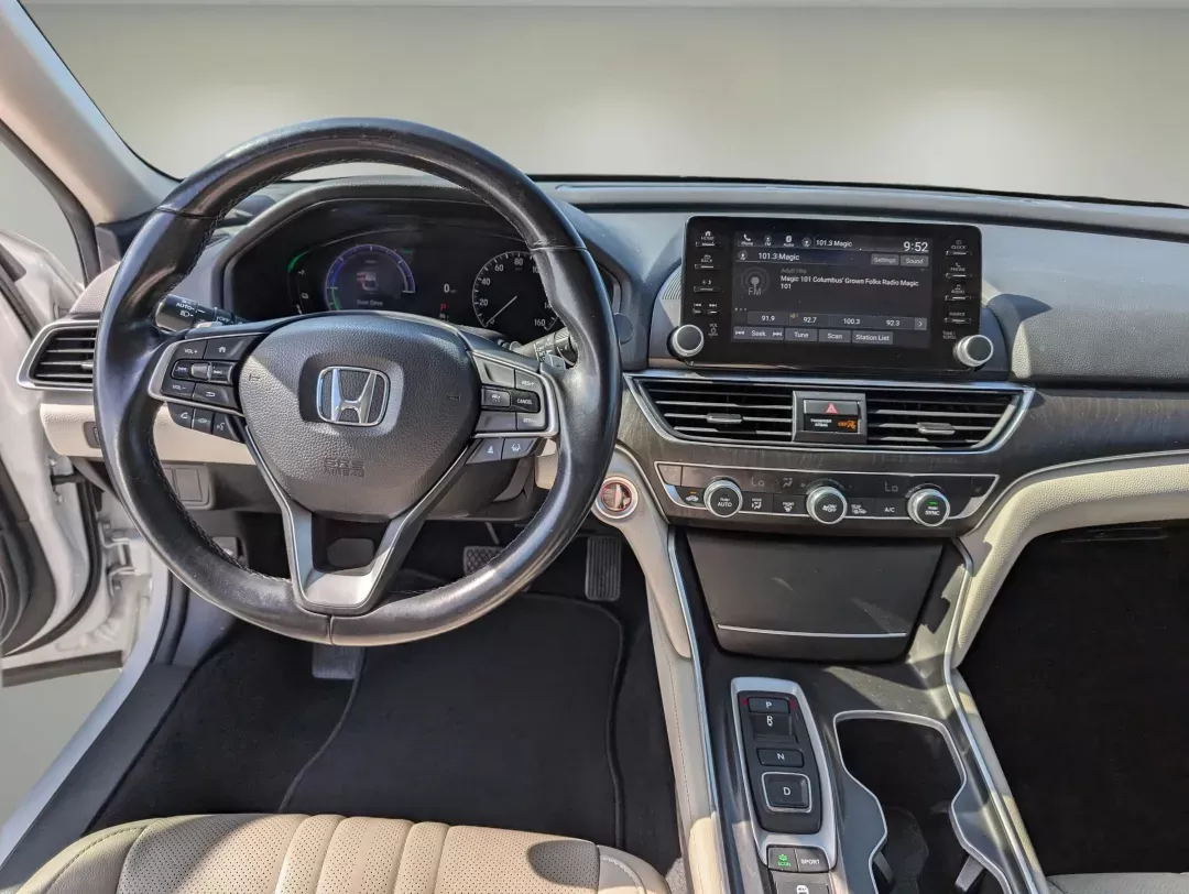 2021 Honda Accord Hybrid EX-L (1HGCV3F50MA) with an Gas/Electric I-4 2.0 L/122 engine, 1-Speed CVT w/OD transmission, located at 3959 U.S. 80 W, Phenix City, AL, 36870, (334) 297-4885, 32.469296, -85.135185 - 2021 Honda Accord Hybrid EX-L - Photo#12