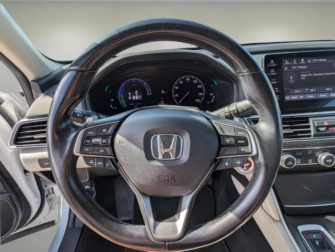 2021 Honda Accord Hybrid EX-L (1HGCV3F50MA) with an Gas/Electric I-4 2.0 L/122 engine, 1-Speed CVT w/OD transmission, located at 3959 U.S. 80 W, Phenix City, AL, 36870, (334) 297-4885, 32.469296, -85.135185 - 2021 Honda Accord Hybrid EX-L - Photo#15