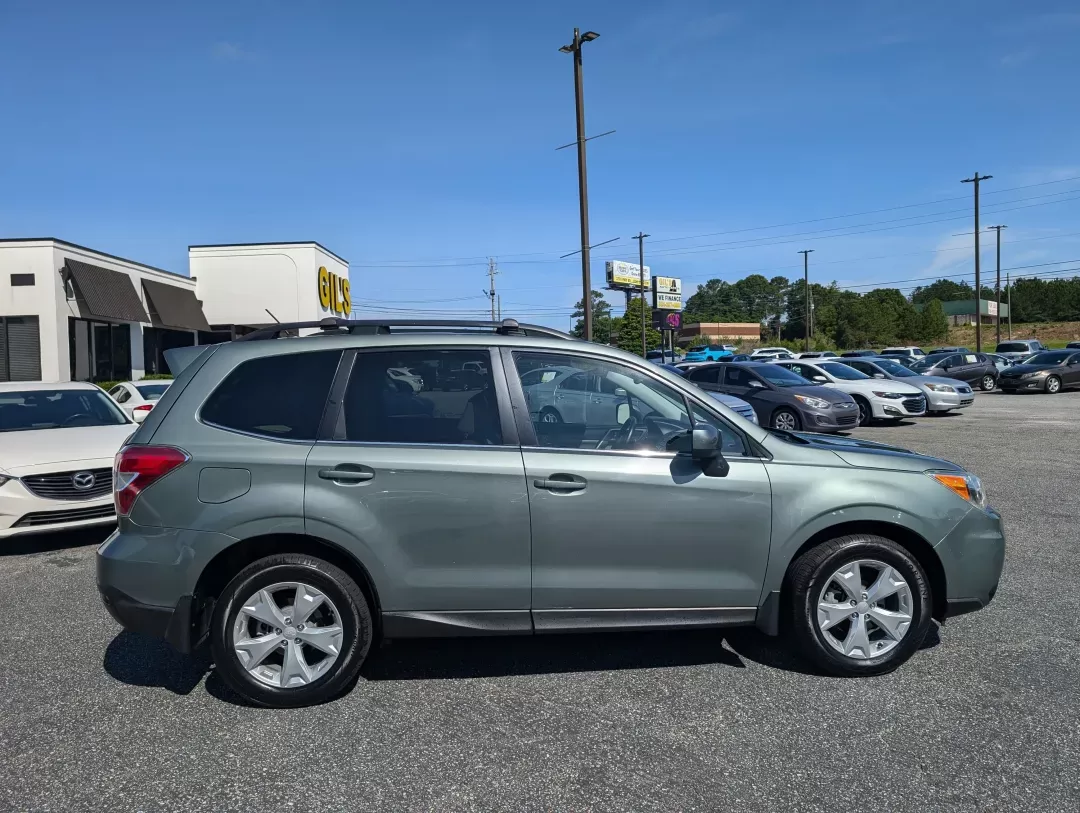 2015 /Gray Subaru Forester 2.5i Limited (JF2SJAHC5FH) with an Regular Unleaded H-4 2.5 L/152 engine, 6-Speed CVT w/OD transmission, located at 3959 U.S. 80 W, Phenix City, AL, 36870, (334) 297-4885, 32.469296, -85.135185 - 2015 Subaru Forester 2.5i Limited - Photo#3