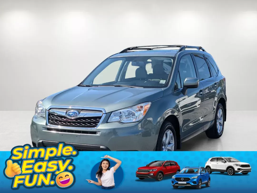 2015 /Gray Subaru Forester 2.5i Limited (JF2SJAHC5FH) with an Regular Unleaded H-4 2.5 L/152 engine, 6-Speed CVT w/OD transmission, located at 3959 U.S. 80 W, Phenix City, AL, 36870, (334) 297-4885, 32.469296, -85.135185 - 2015 Subaru Forester 2.5i Limited - Photo#0