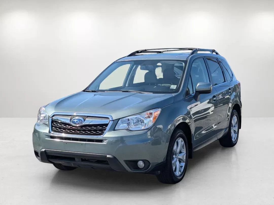 2015 /Gray Subaru Forester 2.5i Limited (JF2SJAHC5FH) with an Regular Unleaded H-4 2.5 L/152 engine, 6-Speed CVT w/OD transmission, located at 3959 U.S. 80 W, Phenix City, AL, 36870, (334) 297-4885, 32.469296, -85.135185 - 2015 Subaru Forester 2.5i Limited - Photo#1