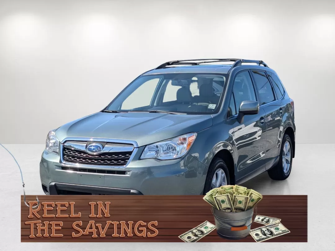 2015 /Gray Subaru Forester 2.5i Limited (JF2SJAHC5FH) with an Other engine, located at 3959 U.S. 80 W, Phenix City, AL, 36870, (334) 297-4885, 32.469296, -85.135185 - 2015 Subaru Forester 2.5i Limited - Photo#0