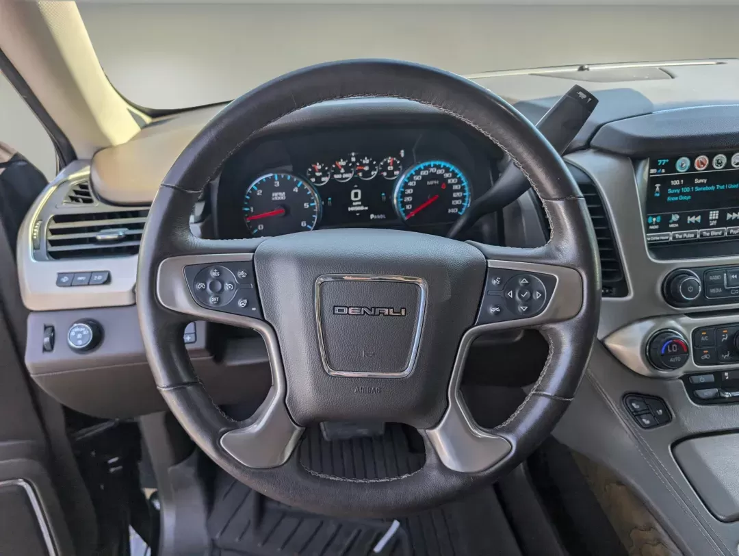 2018 /Cocoa/Dark Atmosphere GMC Yukon Denali (1GKS1CKJ7JR) with an Gas V8 6.2L/376 engine, 10-Speed Automatic transmission, located at 3959 U.S. 80 W, Phenix City, AL, 36870, (334) 297-4885, 32.469296, -85.135185 - 2018 GMC Yukon Denali - Photo#15
