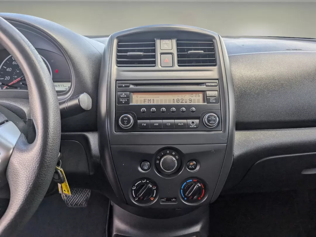 2016 /Charcoal Nissan Versa S Plus (3N1CN7AP8GL) with an Other engine, located at 1430 Gateway Drive, Opelika, AL, 36801, (334) 239-0944, 32.637871, -85.409790 - 2016 Nissan Versa S Plus - Photo#14