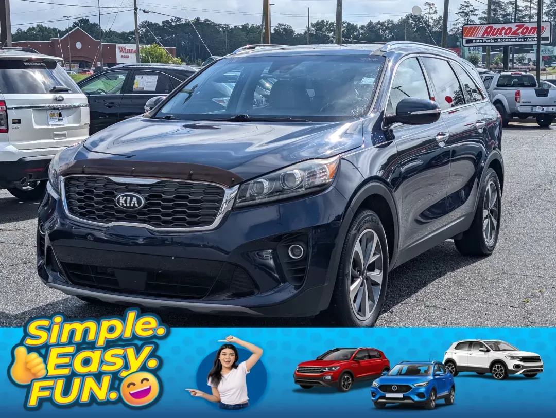 2019 /Stone Beige Kia Sorento EX V6 (5XYPH4A54KG) with an Regular Unleaded V-6 3.3 L/204 engine, 8-Speed Automatic w/OD transmission, located at 3959 U.S. 80 W, Phenix City, AL, 36870, (334) 297-4885, 32.469296, -85.135185 - 2019 Kia Sorento EX V6 - Photo#0