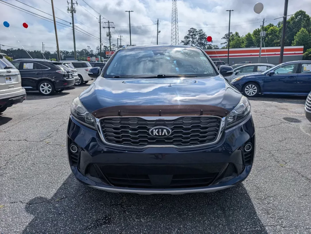 2019 /Stone Beige Kia Sorento EX V6 (5XYPH4A54KG) with an Regular Unleaded V-6 3.3 L/204 engine, 8-Speed Automatic w/OD transmission, located at 3959 U.S. 80 W, Phenix City, AL, 36870, (334) 297-4885, 32.469296, -85.135185 - 2019 Kia Sorento EX V6 - Photo#1