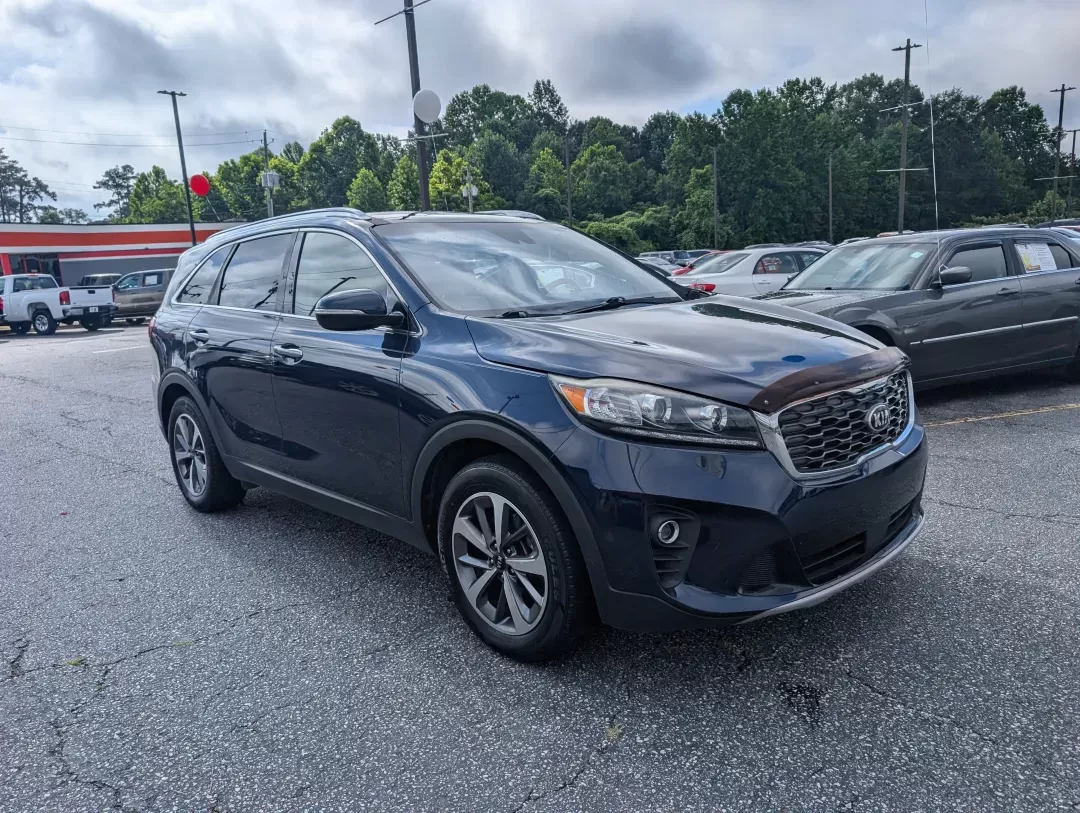 2019 /Stone Beige Kia Sorento EX V6 (5XYPH4A54KG) with an Regular Unleaded V-6 3.3 L/204 engine, 8-Speed Automatic w/OD transmission, located at 3959 U.S. 80 W, Phenix City, AL, 36870, (334) 297-4885, 32.469296, -85.135185 - 2019 Kia Sorento EX V6 - Photo#2