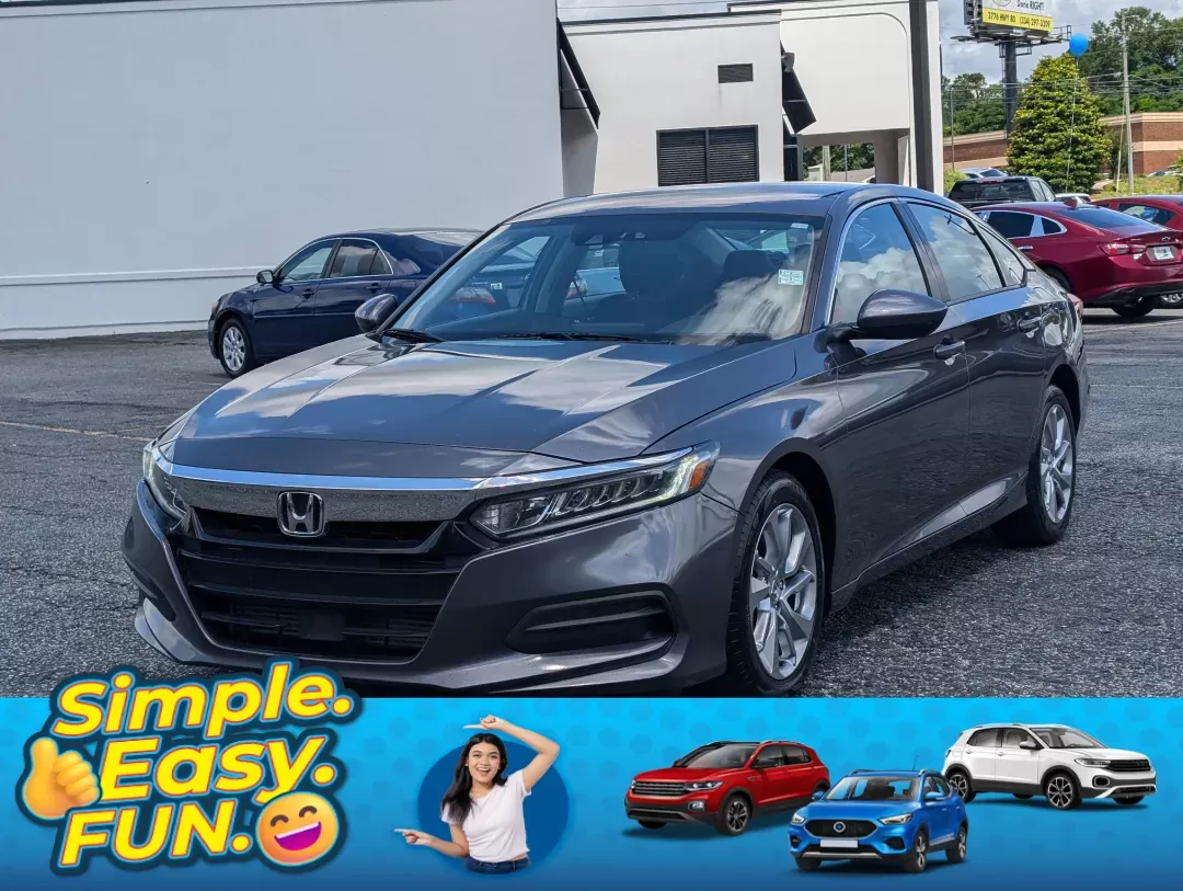 2018 Honda Accord Sedan LX 1.5T (1HGCV1F1XJA) with an Intercooled Turbo Regular Unleaded I-4 1.5 L/91 engine, 1-Speed CVT w/OD transmission, located at 3959 U.S. 80 W, Phenix City, AL, 36870, (334) 297-4885, 32.469296, -85.135185 - 2018 Honda Accord Sedan LX 1.5T - Photo#0