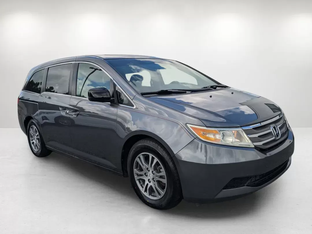 2012 Honda Odyssey EX-L (5FNRL5H68CB) with an Gas V6 3.5L/212 engine, 5-Speed Automatic transmission, located at 3959 U.S. 80 W, Phenix City, AL, 36870, (334) 297-4885, 32.469296, -85.135185 - 2012 Honda Odyssey EX-L - Photo#2