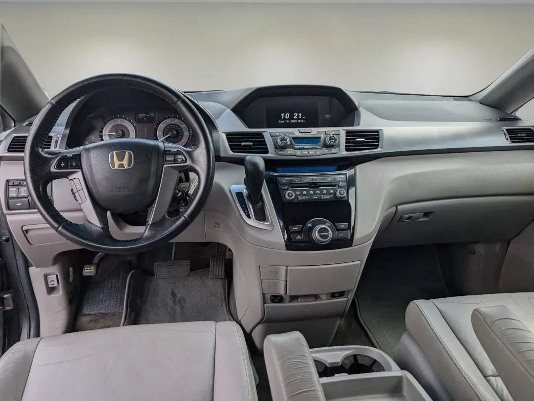 2012 Honda Odyssey EX-L (5FNRL5H68CB) with an Gas V6 3.5L/212 engine, 5-Speed Automatic transmission, located at 3959 U.S. 80 W, Phenix City, AL, 36870, (334) 297-4885, 32.469296, -85.135185 - 2012 Honda Odyssey EX-L - Photo#12