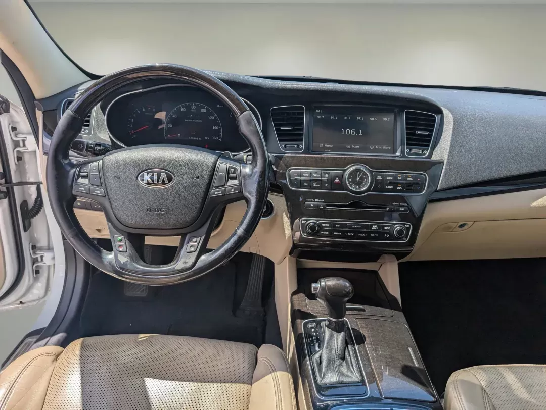 2015 /Beige Kia Cadenza Premium (KNALN4D74F5) with an Regular Unleaded V-6 3.3 L/204 engine, 6-Speed Automatic w/OD transmission, located at 521 Old Farm Lane Rd, Prattville, AL, 36066, (334) 325-1505, 32.482460, -86.416367 - 2015 Kia Cadenza Premium - Photo#12