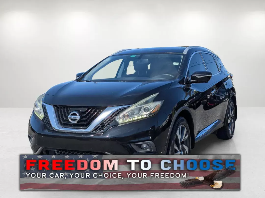 2015 /Black Nissan Murano Platinum (5N1AZ2MG3FN) with an Other engine, located at 521 Old Farm Lane Rd, Prattville, AL, 36066, (334) 325-1505, 32.482460, -86.416367 - ### Discover Your Next Adventure with the 2015 Nissan Murano Platinum at Gils Auto!<br /> <br /> Are you ready to elevate your driving experience? Whether you're commuting to work, shuttling the kids to school, or embarking on a weekend getaway, the **2015 Nissan Murano Platinum** is the perfect com - Photo#0