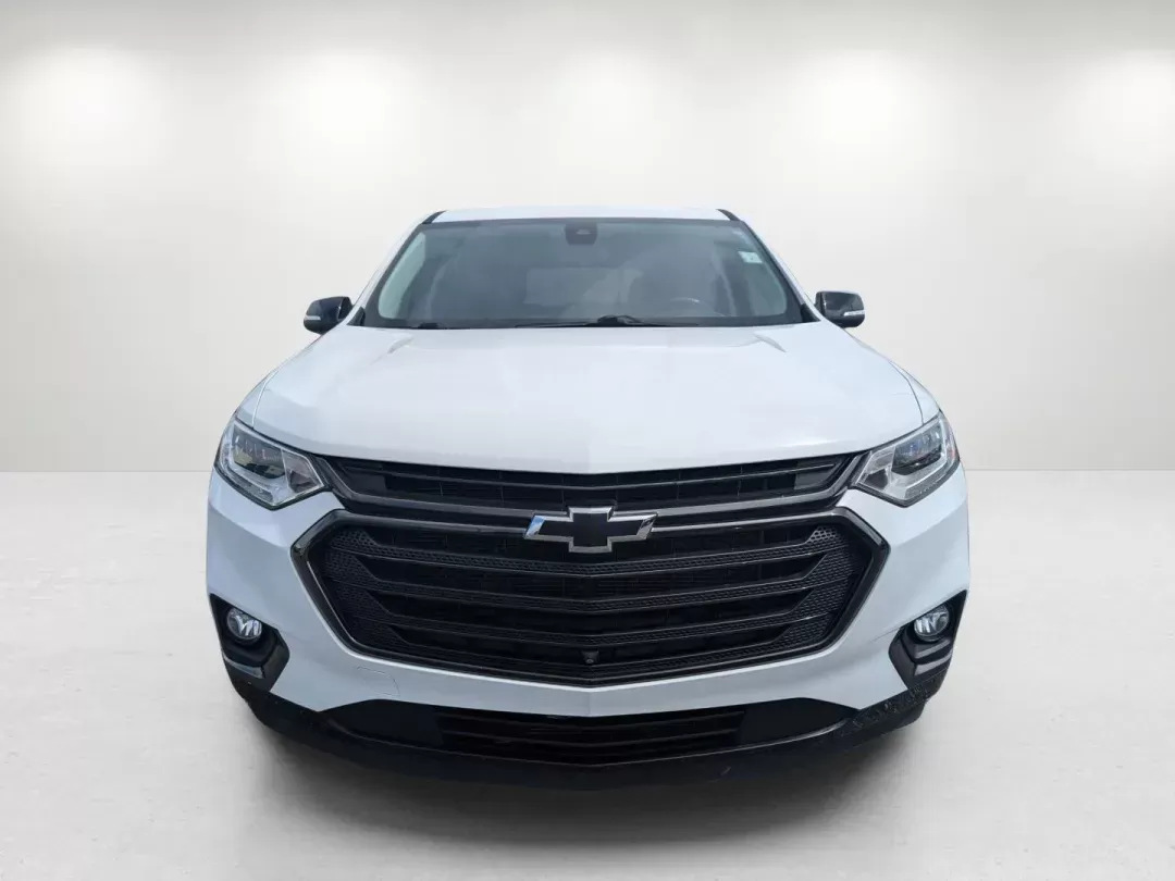 2021 /Jet Black Chevrolet Traverse Premier (1GNERKKW5MJ) with an Gas V6 3.6L/217 engine, 9-Speed Automatic transmission, located at 3959 U.S. 80 W, Phenix City, AL, 36870, (334) 297-4885, 32.469296, -85.135185 - 2021 Chevrolet Traverse Premier - Photo#1
