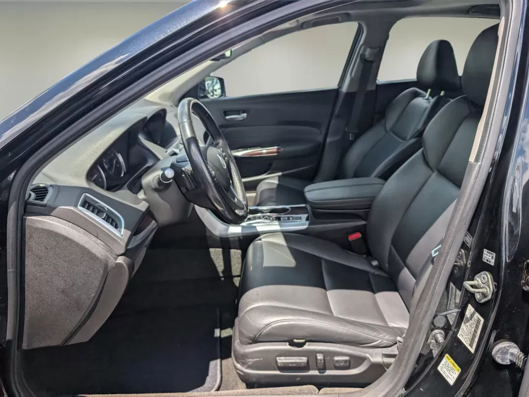 2015 Acura TLX V6 (19UUB2F3XFA) with an Premium Unleaded V-6 3.5 L/212 engine, 9-Speed Automatic w/OD transmission, located at 804 22nd Ave, Phenix City, AL, 36870, (334) 297-1860, 32.484749, -85.024475 - 2015 Acura TLX V6 - Photo#9