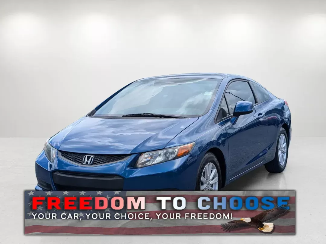 2012 Honda Civic Cpe EX (2HGFG3B82CH) with an Other engine, located at 1430 Gateway Drive, Opelika, AL, 36801, (334) 239-0944, 32.637871, -85.409790 - **Unleash Your Adventures with the 2012 Honda Civic Coupe EX!**<br /> <br /> If you're seeking a reliable and stylish vehicle that fits seamlessly into your active lifestyle, look no further than the stunning 2012 Honda Civic Coupe EX! This is the perfect car for budget-conscious buyers looking to m - Photo#0