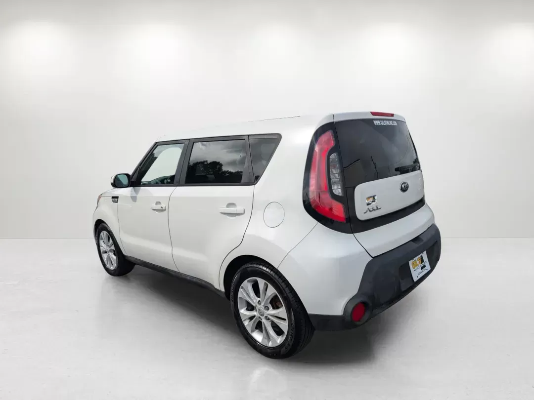 2015 /Black Kia Soul + (KNDJP3A59F7) with an Other engine, located at 1430 Gateway Drive, Opelika, AL, 36801, (334) 239-0944, 32.637871, -85.409790 - Are you in the market for a versatile vehicle that fits your busy lifestyle? Whether you're commuting to work, running errands, or taking the family on weekend adventures, the 2015 Kia Soul + is the perfect choice for you! With its unique hatchback design and spacious interior, this car offers a ble - Photo#6
