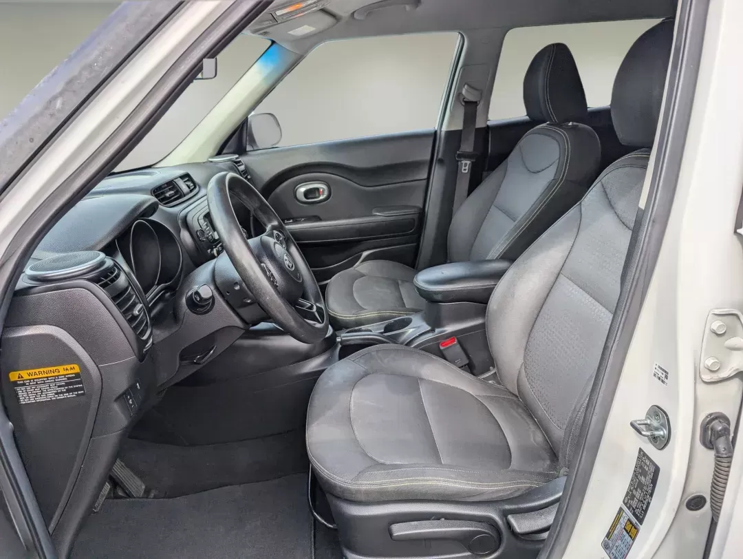 2015 /Black Kia Soul + (KNDJP3A59F7) with an Other engine, located at 1430 Gateway Drive, Opelika, AL, 36801, (334) 239-0944, 32.637871, -85.409790 - Are you in the market for a versatile vehicle that fits your busy lifestyle? Whether you're commuting to work, running errands, or taking the family on weekend adventures, the 2015 Kia Soul + is the perfect choice for you! With its unique hatchback design and spacious interior, this car offers a ble - Photo#9